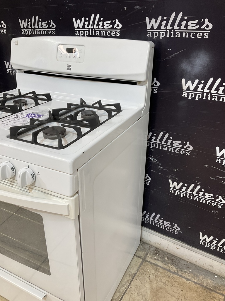 Kenmore Used Natural Gas Stove 30inches (White) 