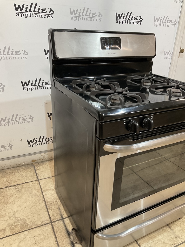 Frigidaire Used Natural Gas Stove 30inches (Stainless Steel) 