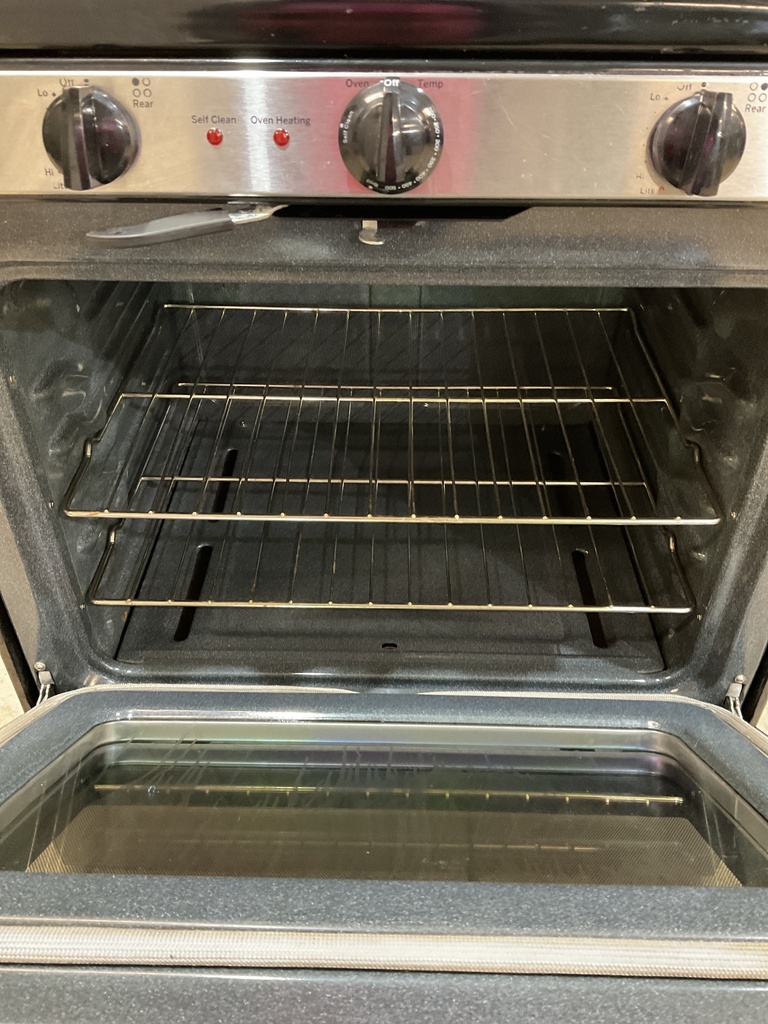 Ge Used Natural Gas Stove 30inches (Stainless Steel) 