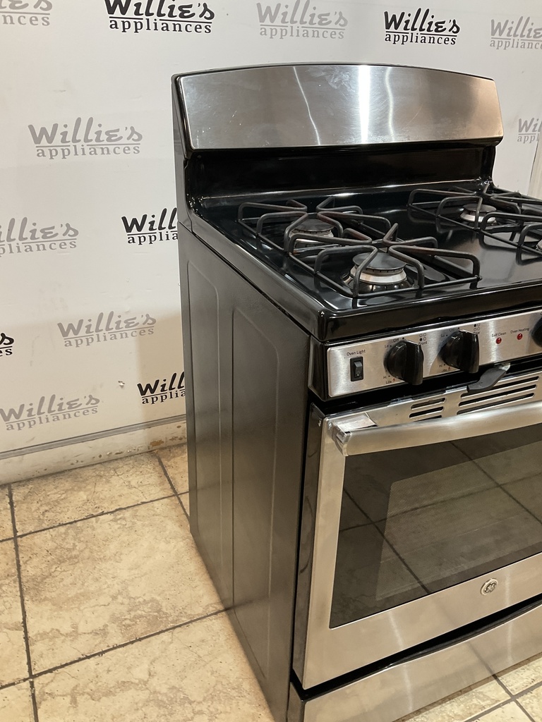 Ge Used Natural Gas Stove 30inches (Stainless Steel) 