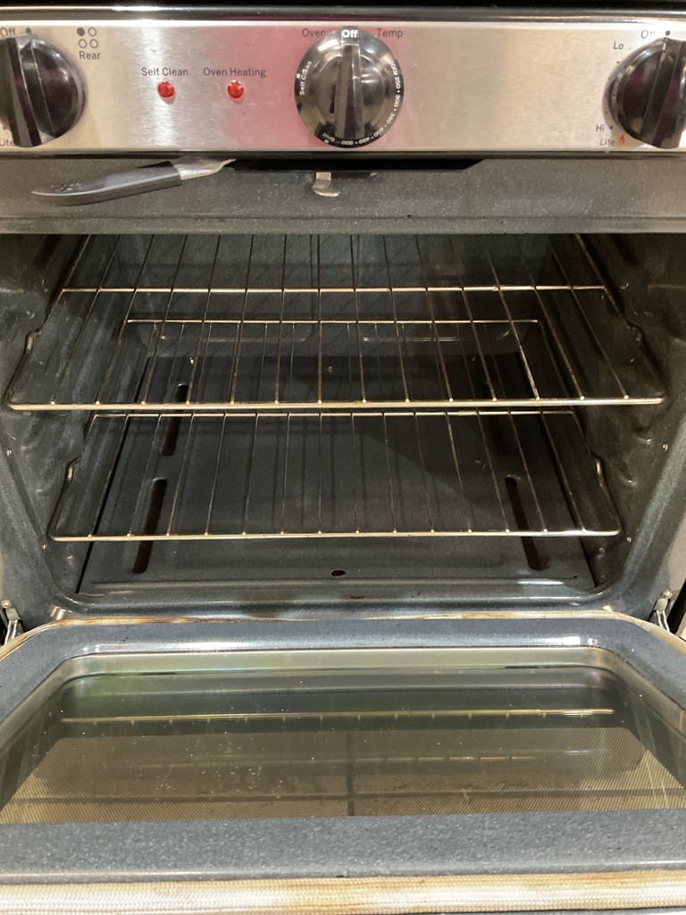 Ge Used Natural Gas Stove 30inches (Stainless Steel) 