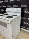 Ge Used Electric Stove 220volts (40/50 AMP) 30inches {3 prong} (White)