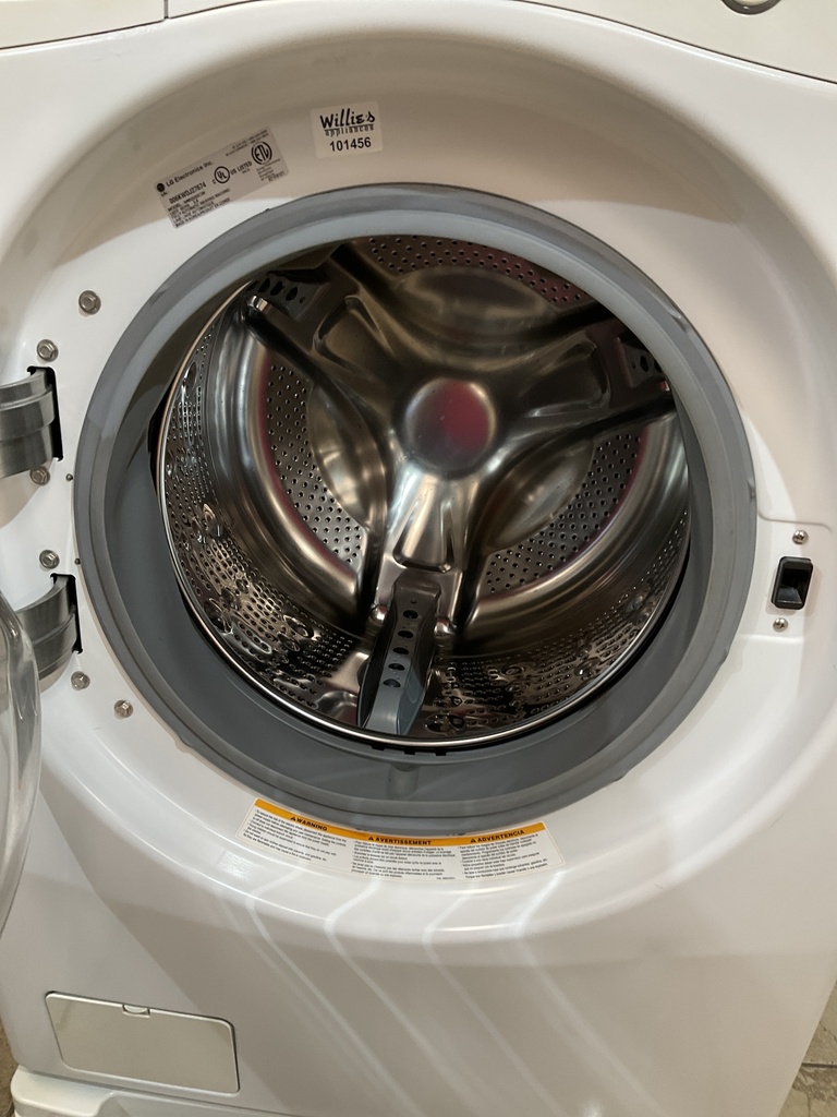 Lg Used Washer Front-load 27inches (White) 