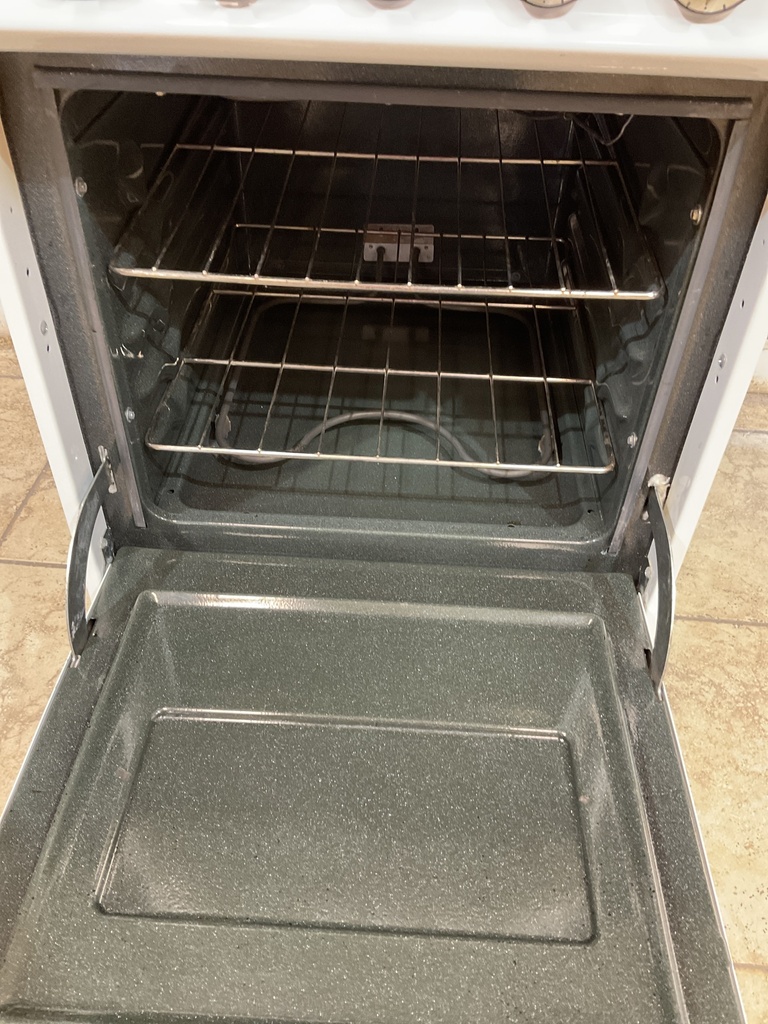 Tappan Used Electric Stove 220volts (40/50 AMP) 20inches {no cord} (White) 