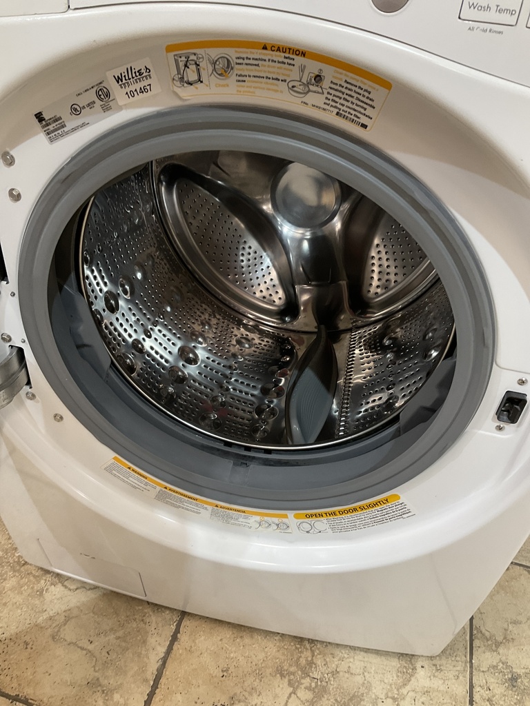 Lg Used Washer Front-load 27inches (White) 