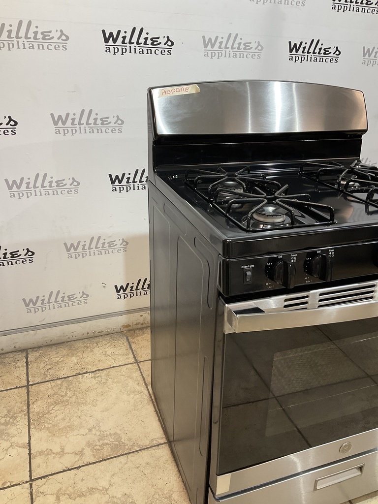Ge Used Gas Propane Stove 30inches (Stainless Steel) 