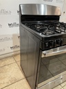 Ge Used Natural Gas Stove 30inches (Stainless Steel) 