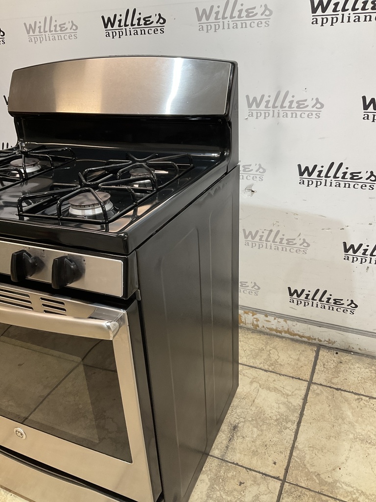 Ge Used Natural Gas Stove 30inches (Stainless Steel) 