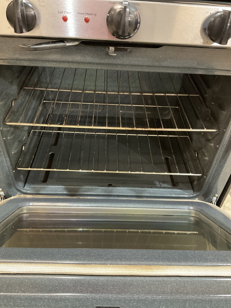 Ge Used Natural Gas Stove 30inches (Stainless Steel) 