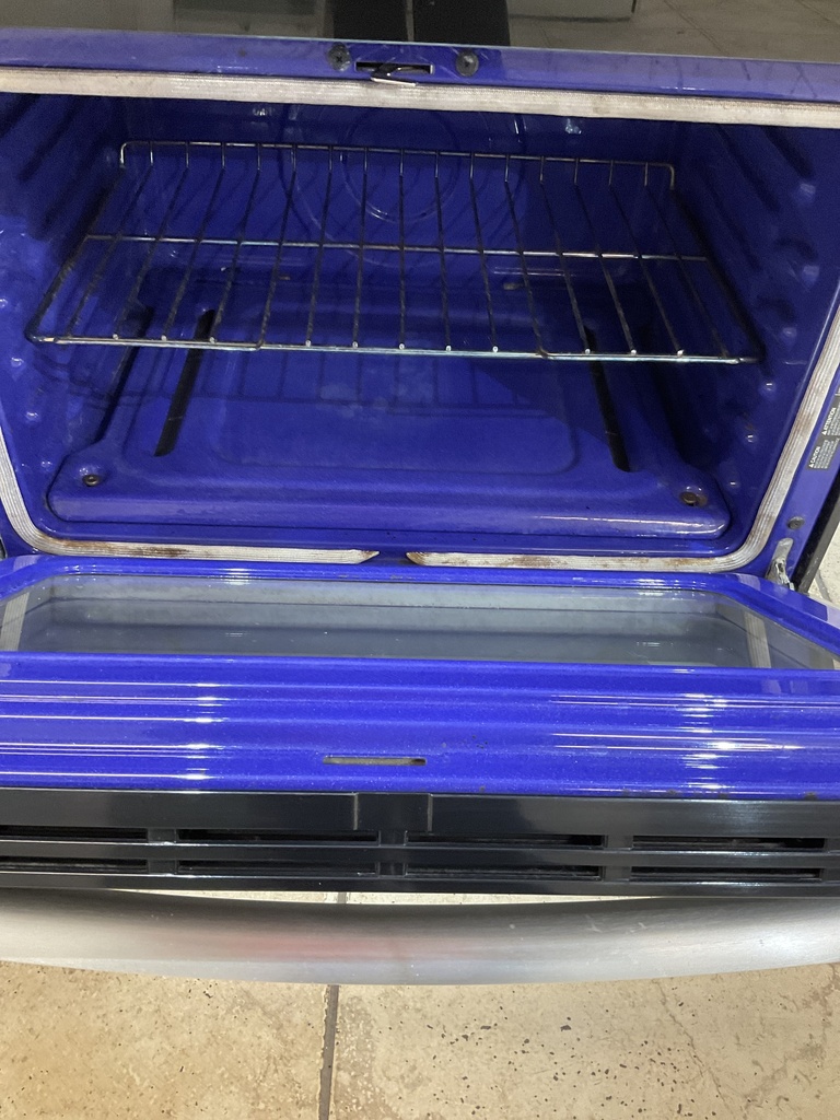 Lg Used Natural Gas Stove Double Oven 30inches (Stainless Steel) 