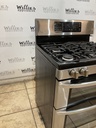 Lg Used Natural Gas Stove Double Oven 30inches (Stainless Steel) 