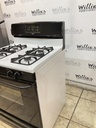 Kenmore Used Natural Gas Stove 30inches (White/Black) 