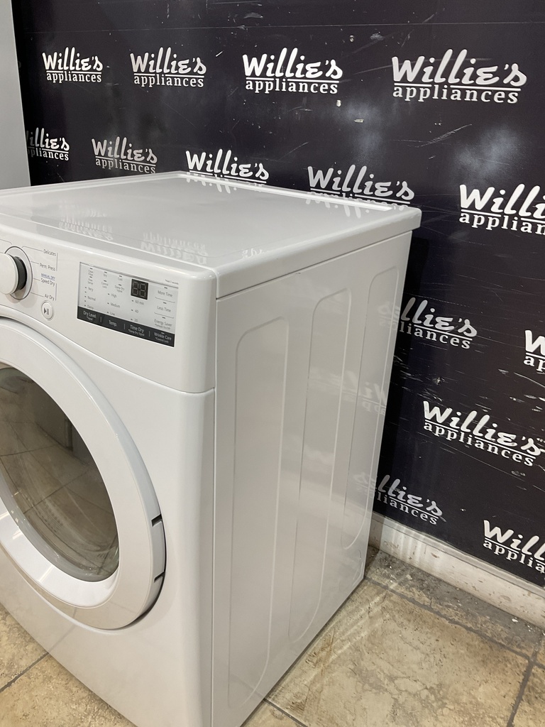 Lg Used Electric Dryer 220volts (30 AMP) 27inches {3 prong} (White) 