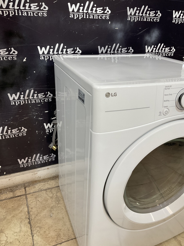 Lg Used Electric Dryer 220volts (30 AMP) 27inches {3 prong} (White) 