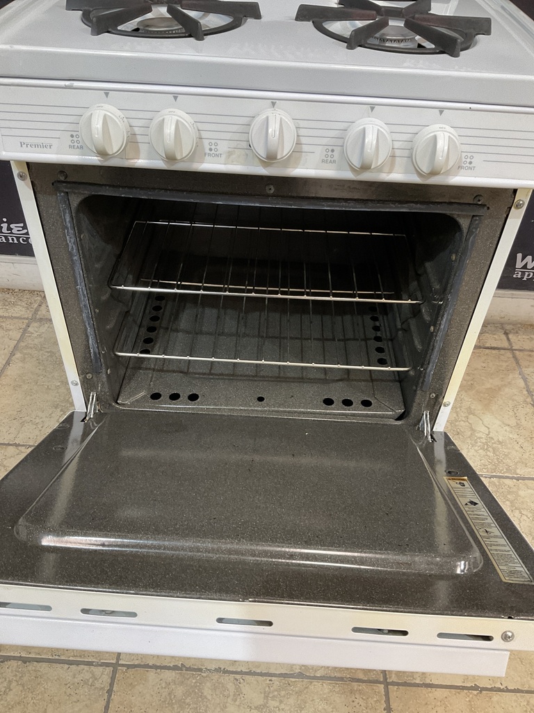 Premier Used Natural Gas Stove 24inches (White) 