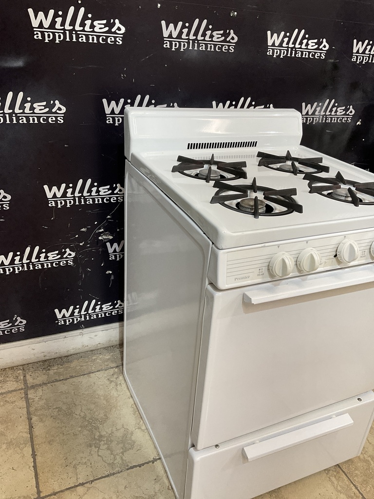 Premier Used Natural Gas Stove 24inches (White) 