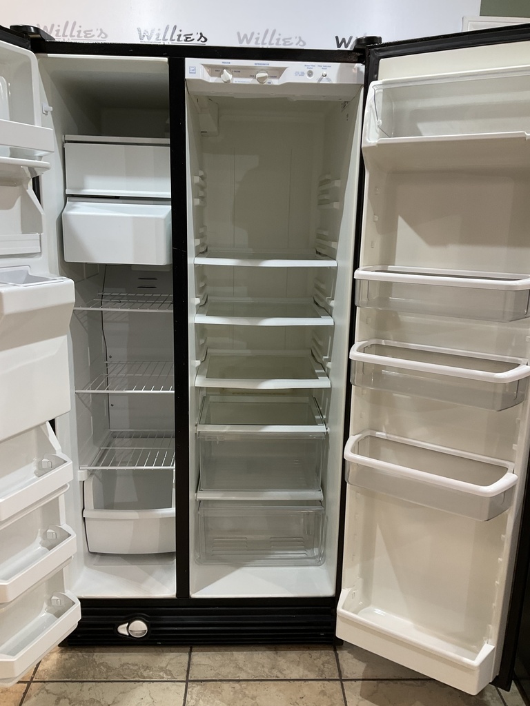 Whirlpool Used Refrigerator Side by Side 36x69 1/2” (White) 