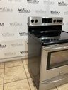 Frigidaire Used Electric Stove 220volts (40/50 AMP) 30inches {4 prong} (Stainless steel) 