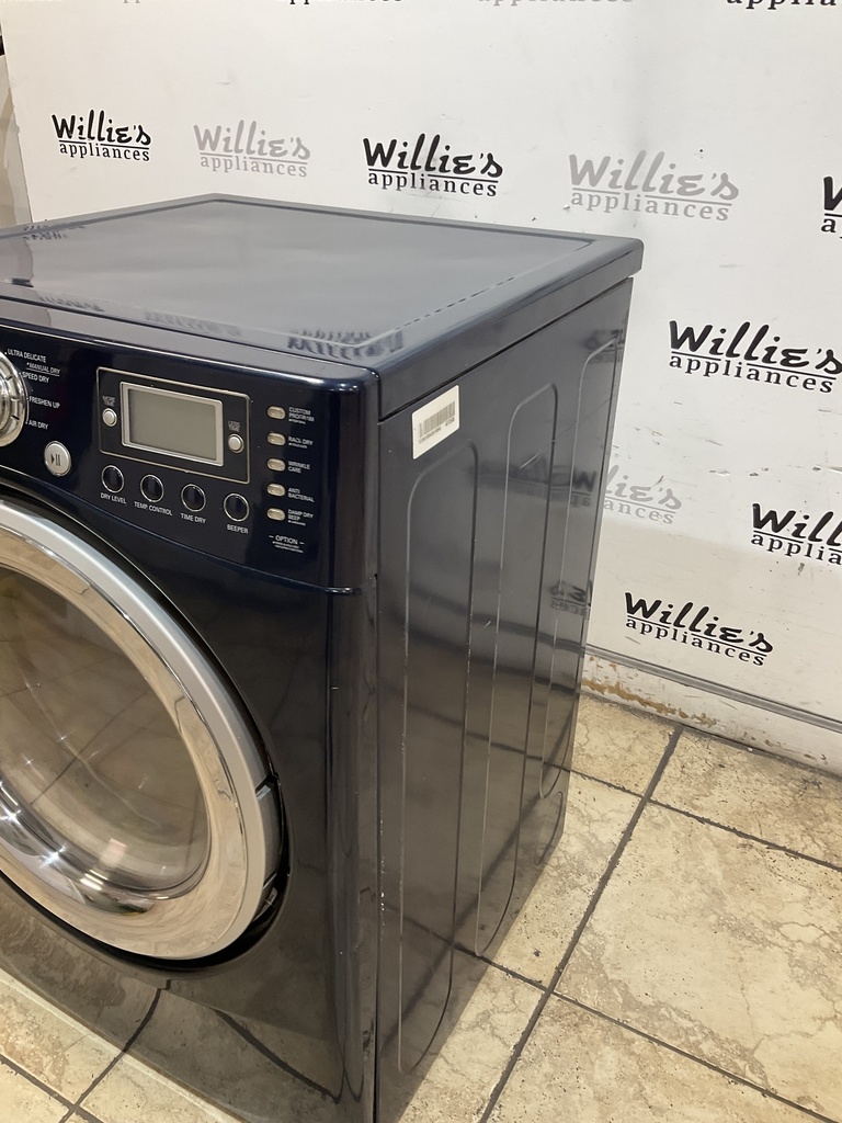 Lg Used Electric Dryer 220volts (30 AMP) 27inches {3 prong} (Blue) 