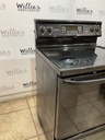 Ge Used Electric Stove 220volts (40/50 AMP) 30inches {3 prong} (Black) 