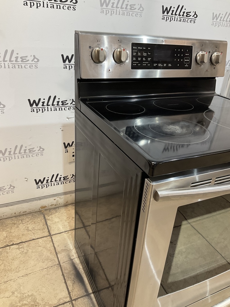 Samsung Used Electric Stove 220volts (40/50 AMP) 30inches {3 prong} (Stainless steel) 