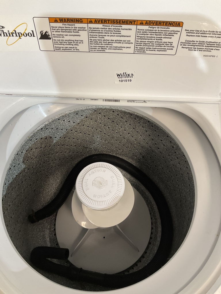 Whirlpool Used Washer Top-load 27inches (White) 
