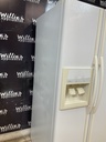 Whirlpool Used Refrigerator Side by Side 36x69 1/2” (White) 