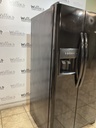 Frigidaire Used Refrigerator Side by Side 36x69 (Black) 