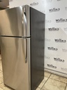 Ge Used Refrigerator Top-load 28”x64” (Stainless Steel) 