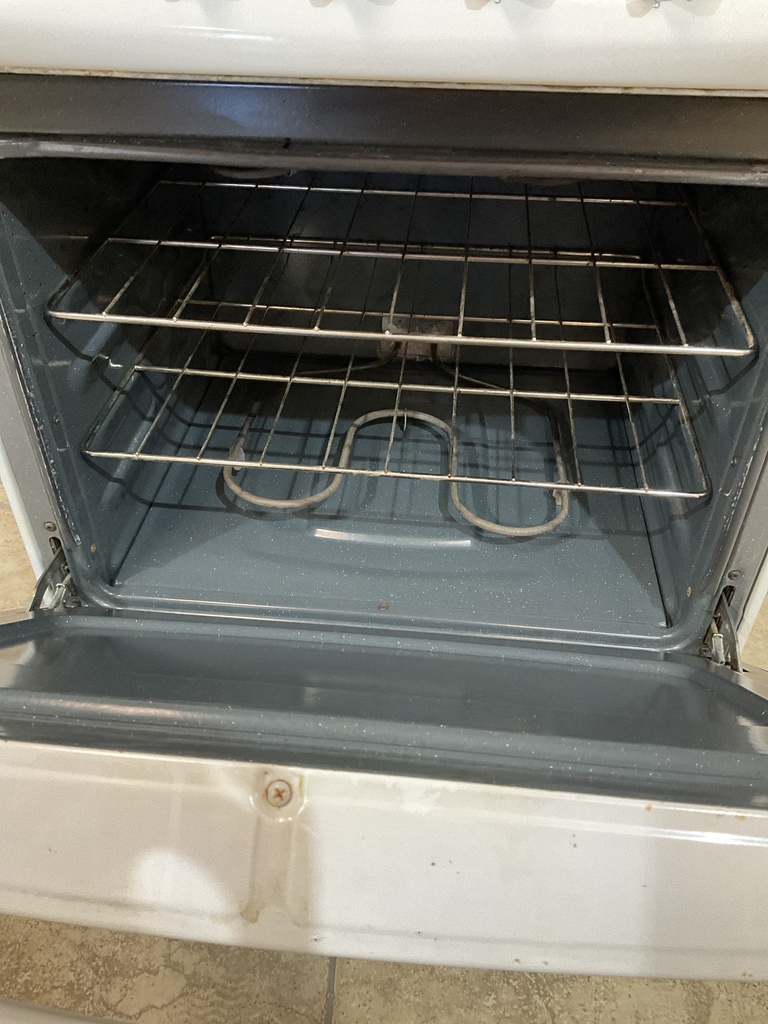 Hotpoint Used Electric Stove 220volts (40/50 AMP) 24inches {no cord} (White) 