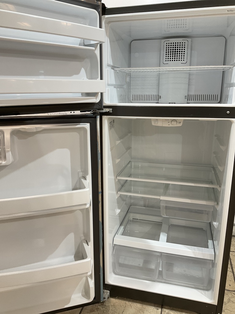Ge Used Refrigerator Top and Bottom 28x64 (Stainless Steel) 