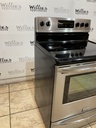 Frigidaire Used Electric Stove 220volts (40/50 AMP) 30inches {3 prong} (Stainless steel) 