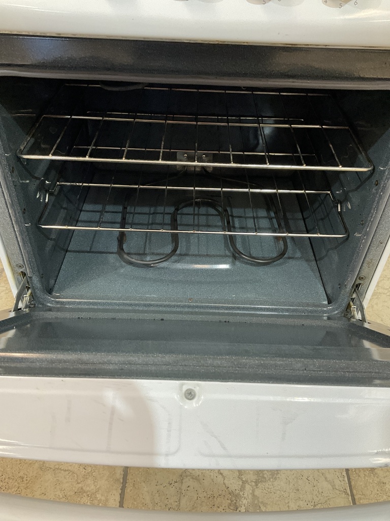 Hotpoint Used Electric Stove 220 volts (40/50 AMP) 24inches {no cord} (White) 