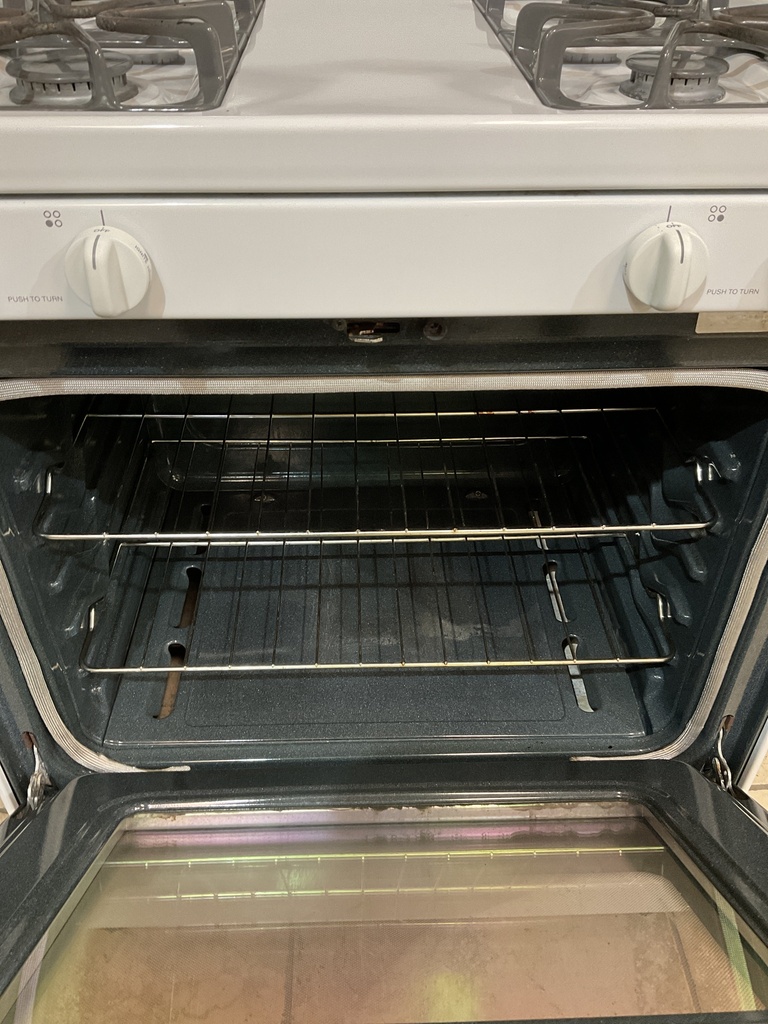 Whirlpool Used Natural Gas Stove 30inches (White) 