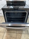 Samsung Used Electric Stove 220volts (40/50 AMP) 30inches {no cord} (Stainless steel) 