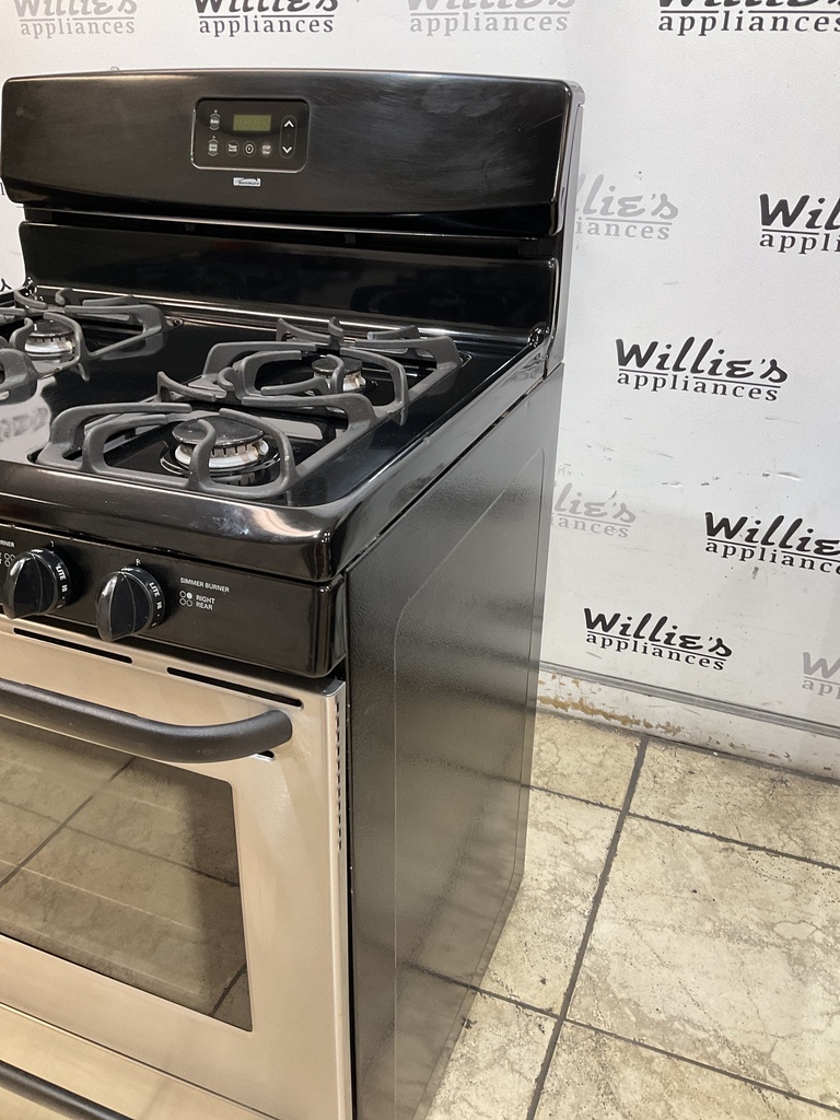 Kenmore Used Natural Gas Stove 30inches (Stainless Steel) 