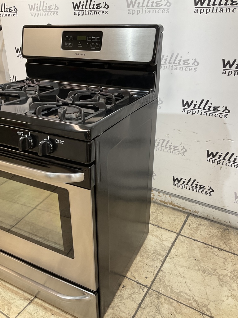 Frigidaire Used Natural Gas Stove 30inches (Stainless Steel) 