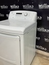 Lg Used Electric Dryer 220volts (30 AMP) 27inches {4 prong} (White) 