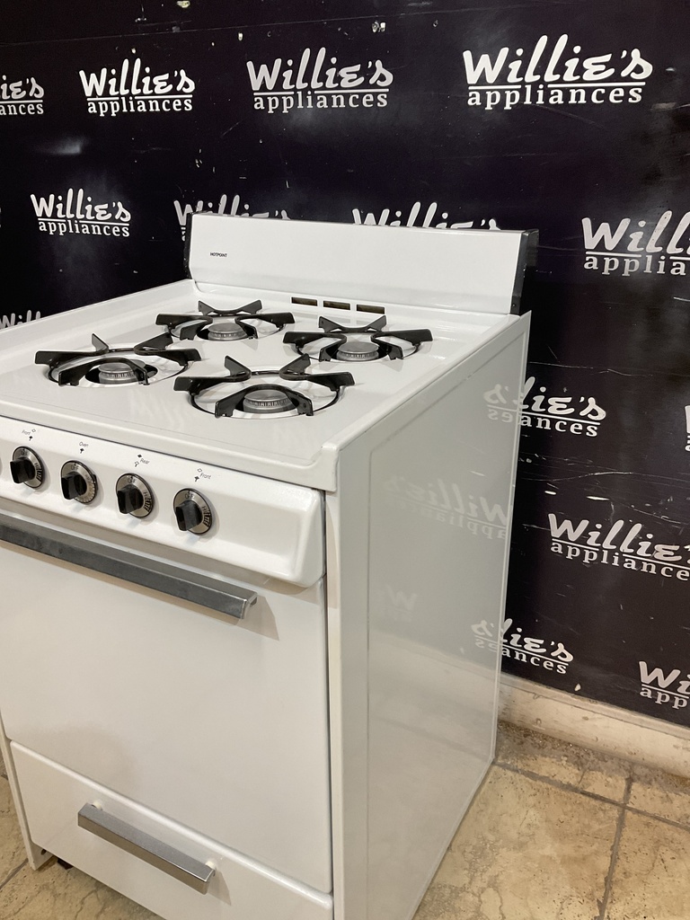 Hotpoint Used Natural Stove 24inches (White) 