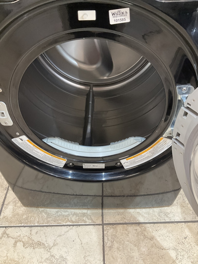 Lg Used Electric Dryer 220volts (30 AMP) 27inches {3 prong} (Black) 