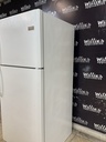 Frigidaire Used Refrigerator Top and Bottom 30x68 1/2” (White) 