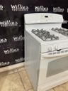 Ge Used Natural Gas Stove 30inches (White) 