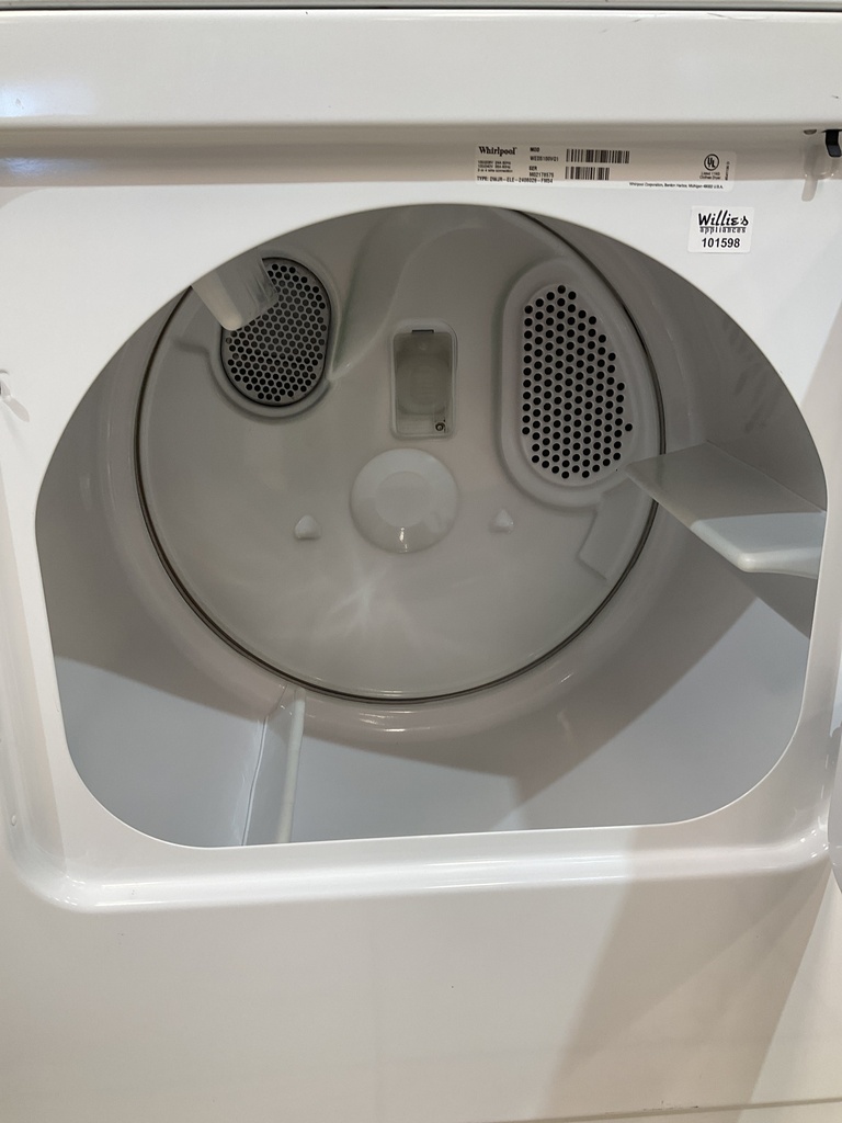 Whirlpool Use Electric Power 220 Bolts (30 AMP) 27inches {3 prong} (White) 