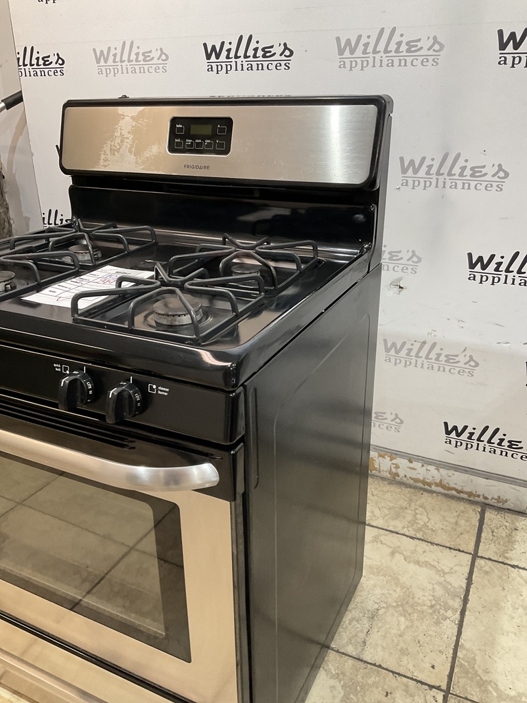 Frigidaire Used Natural Gas Stove 30inches (Stainless Steel) 