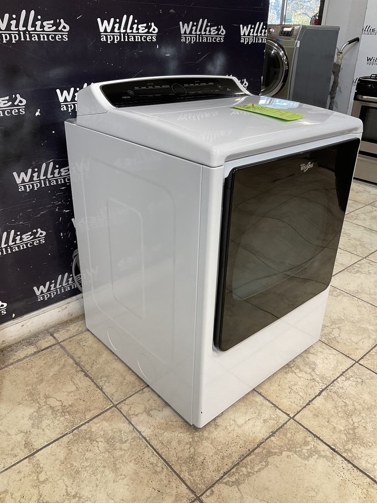 Whirlpool Used Electric Dryer 220volts (30 AMP) 29inches {3 prong} (White) 