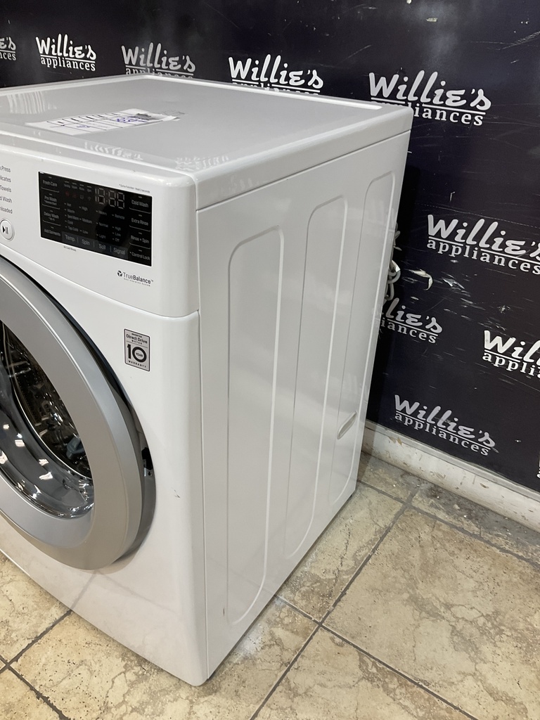 Lg Used Washer Front-load 27inches (White) 