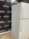 Frigidaire Used Refrigerator Top and Bottom 28 1/2” x 60” (White)