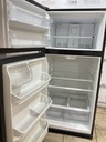 Frigidaire Used Refrigerator Top and Bottom 30x66 (Stainless Steel) 