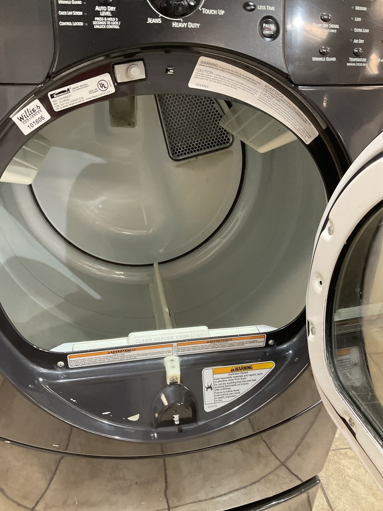 Kenmore Used Electric Dryer 220volts (30 AMP) 27inches {3 prong} (Black)