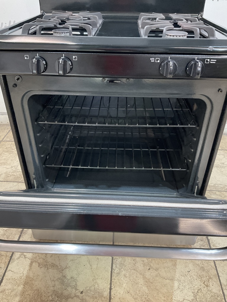 Frigidaire Used Natural Gas Stove 30inches (Stainless Steel) 